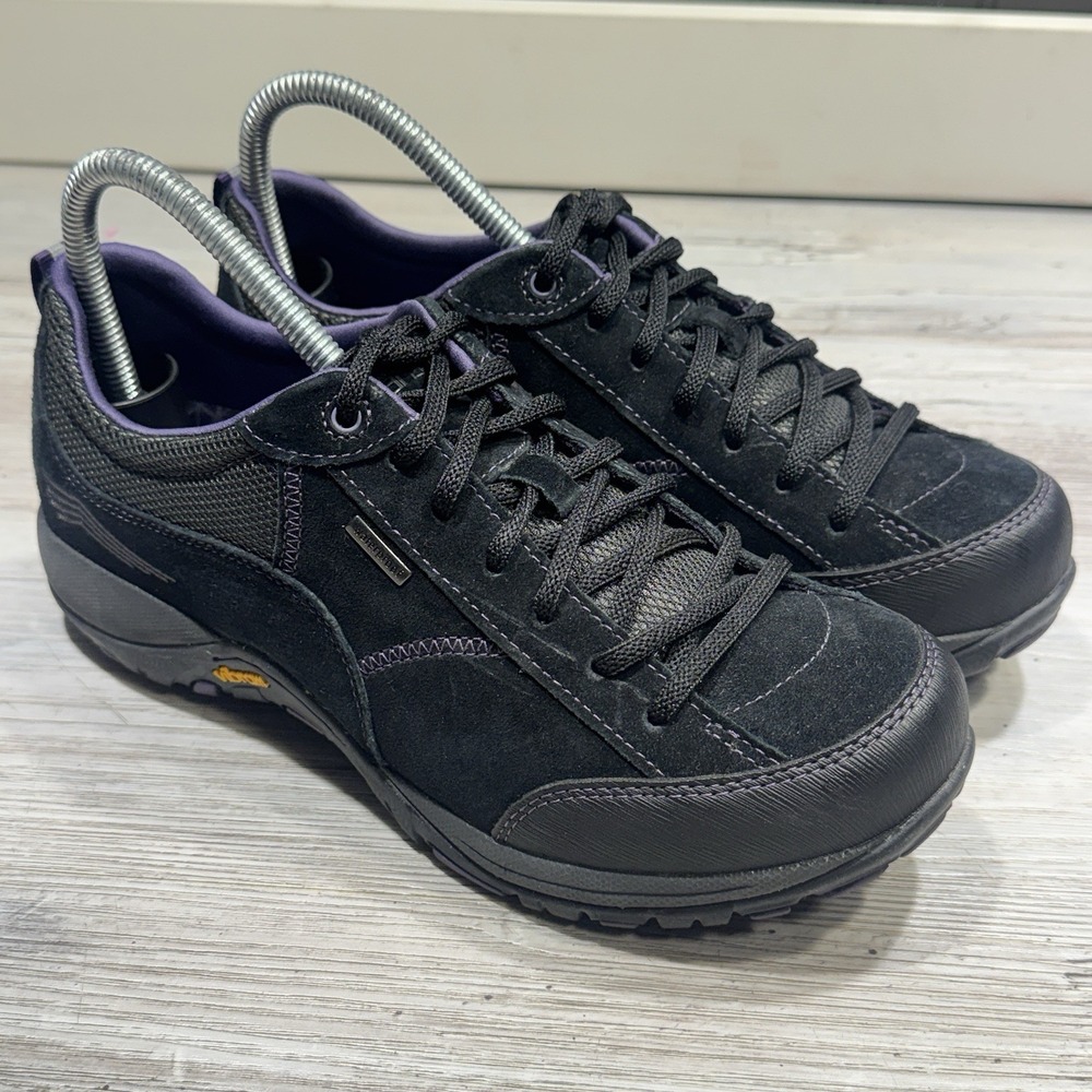 Dansko Paisley Vibram Sole Suede Leather Lace Up Waterproof Clean Shoes Size 39